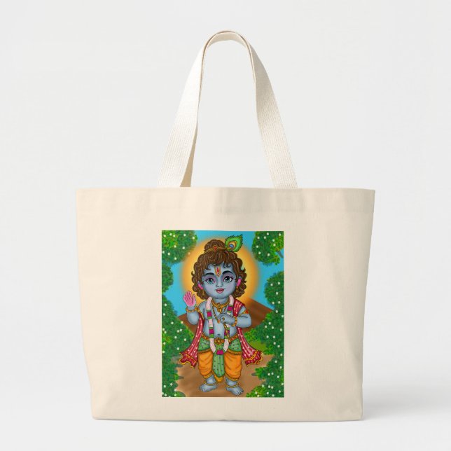 Child Krishna Tote Bag (Front)