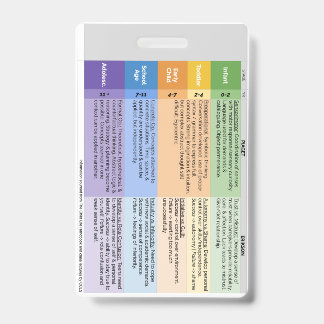 Child Life Badge (Vertical)  ID Badge