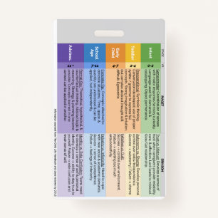 Child Life Badge (Vertical) ID Badge