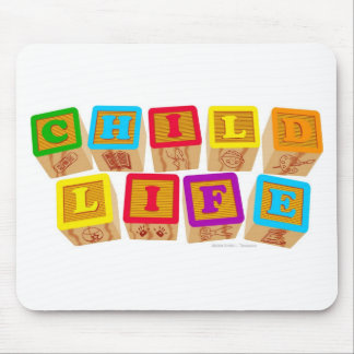 Child Life Blocks Mousepads