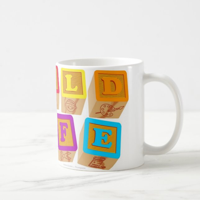 Child Life Blocks mug (Right)