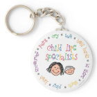 Child Life Specialists Keychain