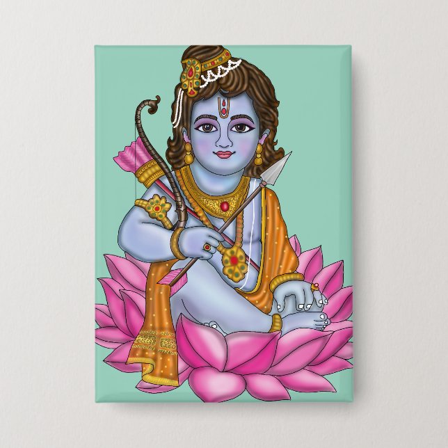 Child Lord Rama Button (Front)
