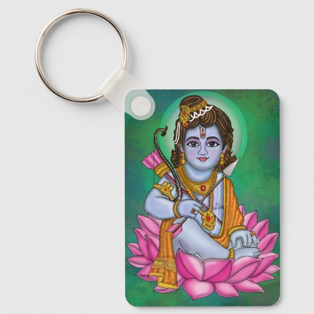 Child Lord Rama Keychain (Front)