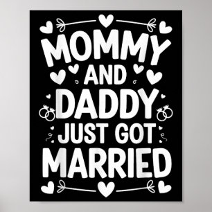 Child Marriage Wedding Bride Groom Mummy And Daddy Poster