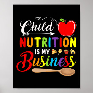 Child Nutrition Is My Business Cute Apple Back To Poster