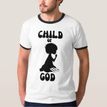 Child Of God Bible Quote Men's Ringer