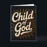 Child Of God Christian Faith  Card<br><div class="desc">Child Of God Christian Faith</div>