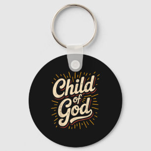 Child Of God Christian Faith Key Ring