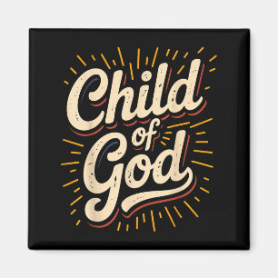 Child Of God Christian Faith  Magnet