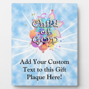 Child of God, Pastel Plaque