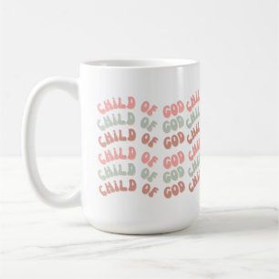 Child of God Retro Waves Coffee Mug