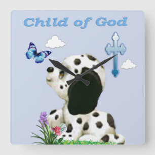 Child of God Square Wall Clock