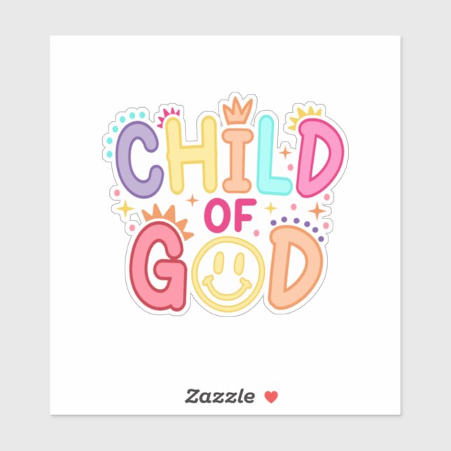 Child of God Sticker (Sheet)