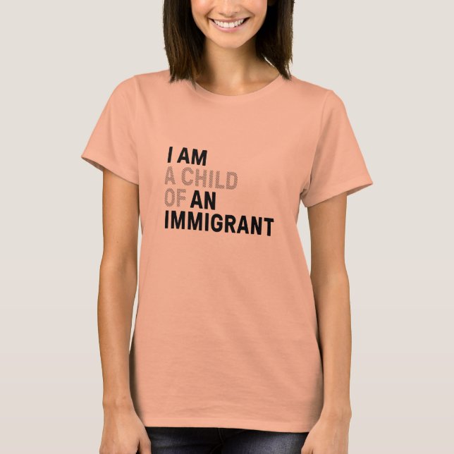 Child of Immgrant T-shirt, Women's T-Shirt (Front)