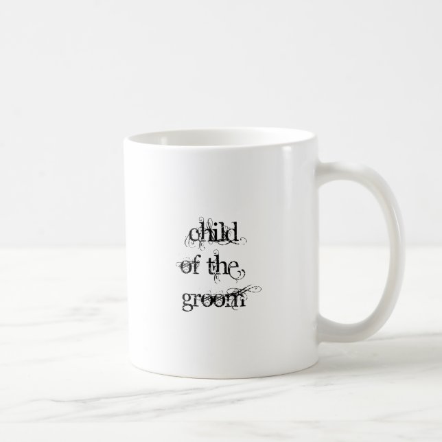 Child of the Groom Coffee Mug (Right)