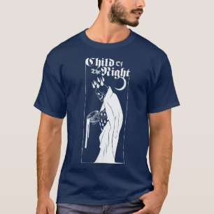 Child Of The Night Skeleton Death Occult Black And T-Shirt