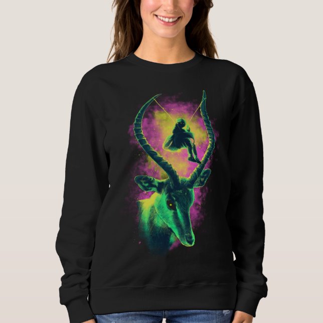 Child Play Dreamy  Creepy  Graphic Sweatshirt (Front)