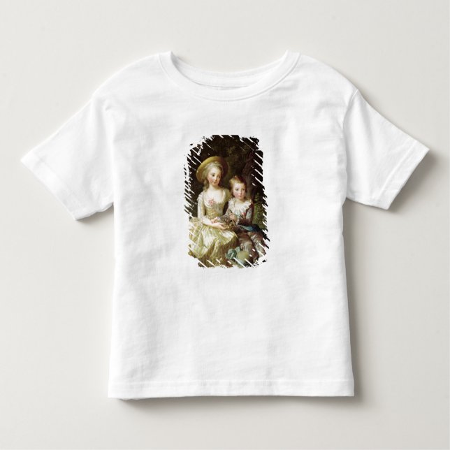 Child portraits of Marie-Therese-Charlotte Toddler T-Shirt (Front)