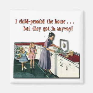 Child-proof House Magnet