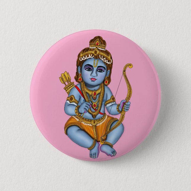 Child Rama Button (Front)
