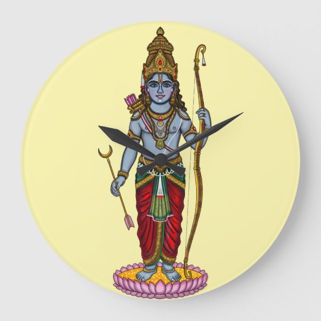 Child Rama Wall Clock (Front)