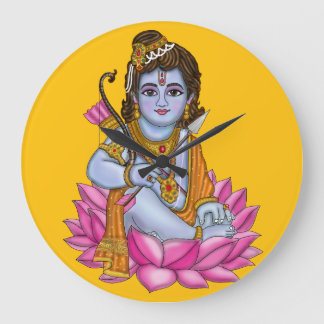 Child Rama Wall Clock