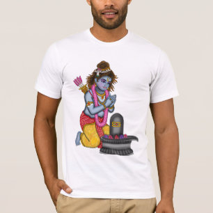 Child Rama Worshipping Shiva T-Shirt