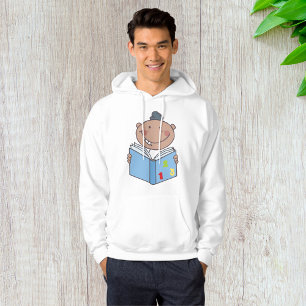 Child Reading A Maths Book Hoodie