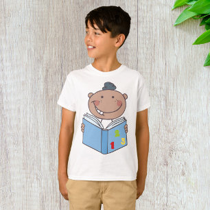 Child Reading A Maths Book T-Shirt