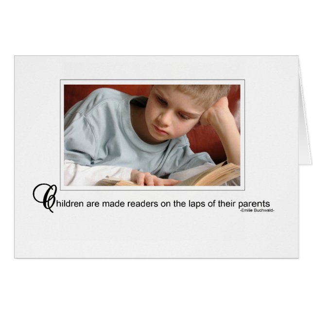 child reading books (Front Horizontal)