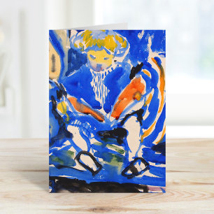 Child Reading Henry Lyman Saÿen Card