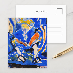 Child Reading   Henry Lyman Saÿen Postcard