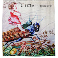 Child Riding Grasshoppers