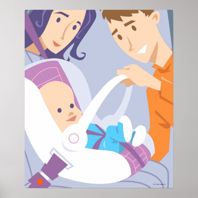 Child Safety Seat Poster (Front)