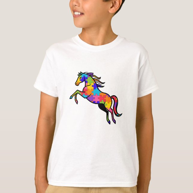 Child Shirt Break-Head Horse (Front)