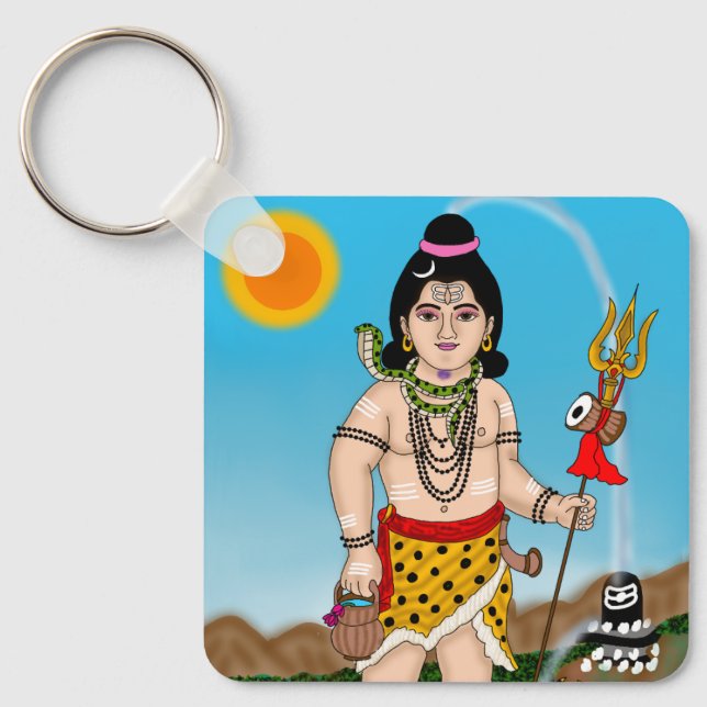 Child Shiva Keychain (Front)