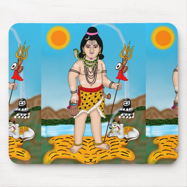 Child Shiva Mouse Pad (Front)