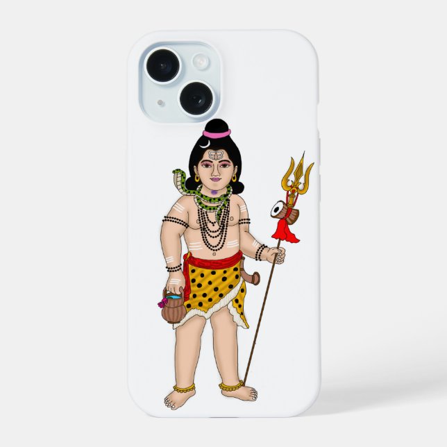 Child Shiva Phone Cover (Back)