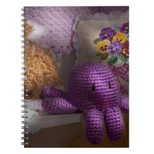 Child - Toy - Octopus in my closet Notebook