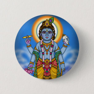 Child Vishnu Button