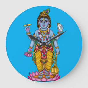 Child Vishnu Wall Clock