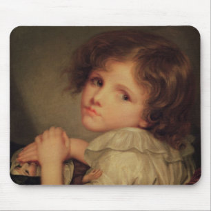 Child with a Doll Mouse Pad