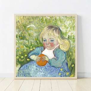 Child With Orange by Vincent Van Gogh Poster