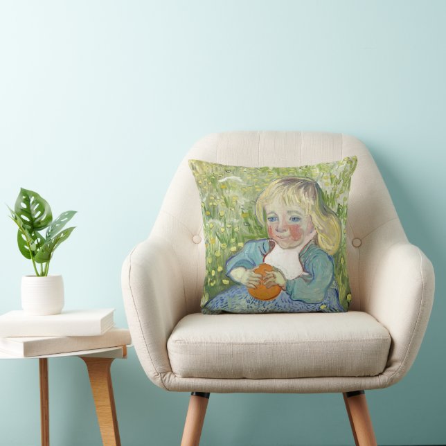 Child with Orange, Vincent Van Gogh Cushion (Chair)