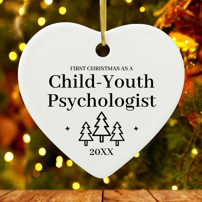 Child Youth Psychologist New Job Christmas Ceramic Ornament (Child Youth Psychologist New Job Christmas Ceramic Ornament
)
