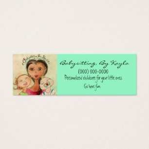 Childcare/Babysitting Card