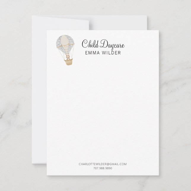 Childcare Business Card (Front)