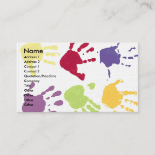 Childcare Business Cards