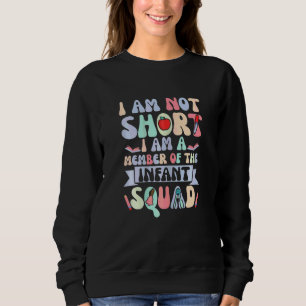 Childcare Provider Daycare Teacher Squad Infant Te Sweatshirt